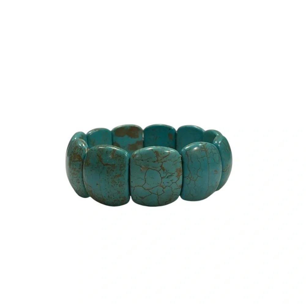 Turquoise bracelet - NWOT - flexible size - Picture 3 of 4